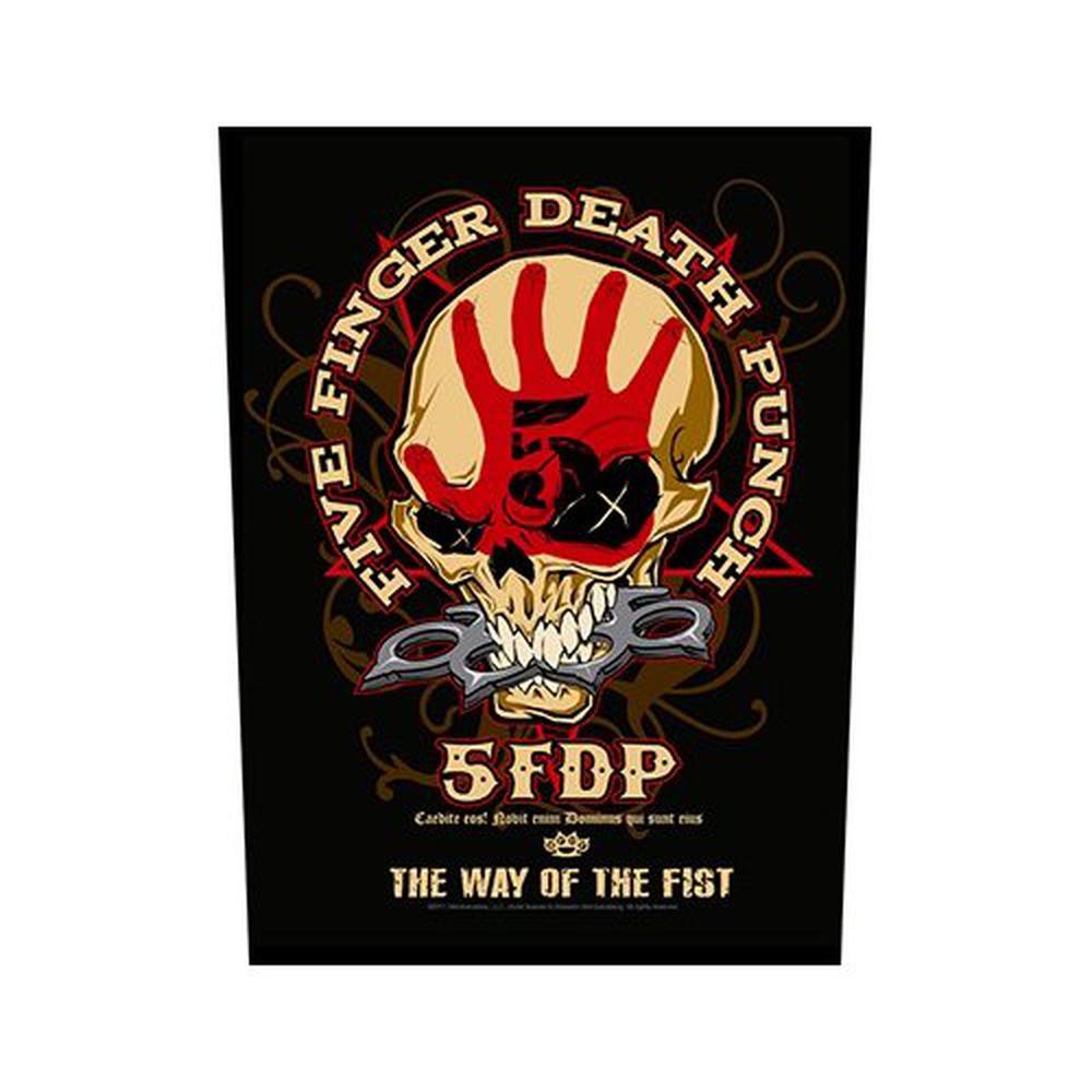 Five Finger Death Punch - Way Of The Fist Rückenaufnäher - Mehrfarben